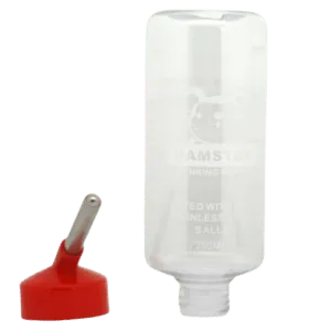 VAND FLASKE 250ml  Rød top