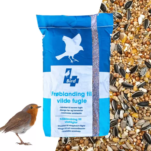 47064 4Birds VildfugleblandingLuxus 15kg 264fa914 f24f 4c07 9e23