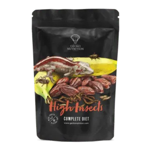 Gecko nutrition High insects